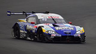 2024 SUPER GT 公式テスト セッション3 富士スピードウェイ ダンロップコーナー 13コーナー GRスープラコーナー [upl. by Rasmussen]