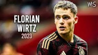 Florian Wirtz  Insane Skills Goals amp Dribbling 2023 [upl. by Fairley]