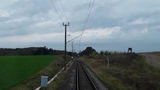 kommentierte Führerstandsmitfahrt auf Rügen von Bergen nach SassnitzMukran [upl. by Nac488]