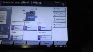 how to do booklet with taskalpha taskalfa 3050ci kyocera photocopier HD [upl. by Scheider]