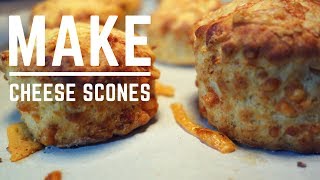 How to Make Light and Delicious Cheese Scones Savory Scones [upl. by Orozco]