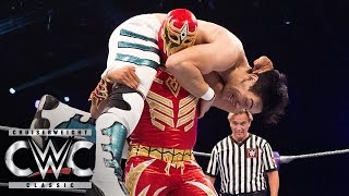 Gran Metalik vs Alejandro Saez  First Round Match Cruiserweight Classic July 13 2016 [upl. by Enirual]