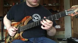 Schecter Reaper 6 FR Demo  CJ Masciantonio [upl. by Ahens]