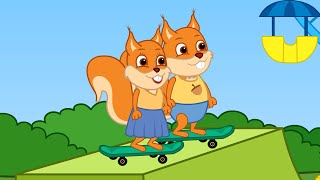 Bridie Squirrel en Español  Skate y Sonrisas [upl. by Acirfa]