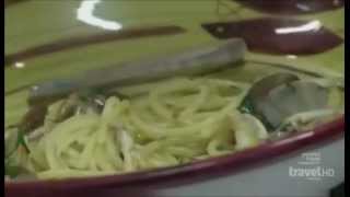 Anthony Bourdain amp quotspaghetti a frutti di marequot No Reservations [upl. by Lierbag78]