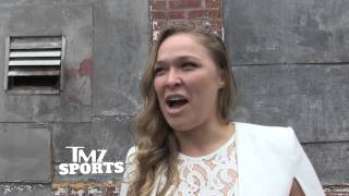 Ronda Rouseys Guide to Hookin Up  THE 1 NoNo Is   TMZ Sports [upl. by Eerdua]