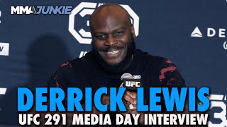 Derrick Lewis Felt Like I Actually Died After Blacking Out From Recent Weight Cut  UFC 291 [upl. by Aronel574]