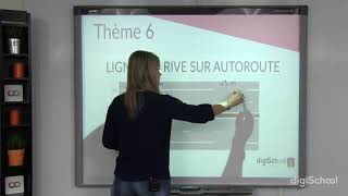 La signalisation horizontale lignes de rive Code de la Route digiSchool [upl. by Suillenroc]