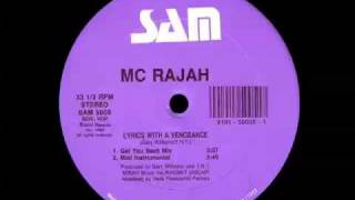 MC Rajah  Lyrics With A Vengeance [upl. by Jeu79]