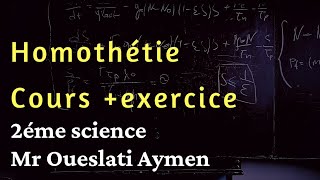 homothétie 2éme science cours plus exercice corrigé [upl. by Valeta763]