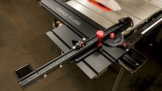 Ultimate Tablesaw Upgrade Installing The Axminster Harvey Compass 1500 Sliding Table [upl. by Chyou]