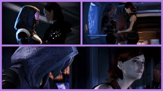 TaliZorah Female Romance Full Mass Effect Movie All Scenes [upl. by Elihu]