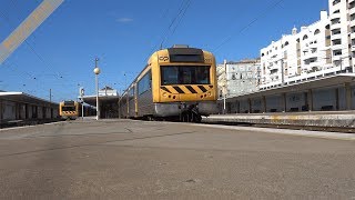 2261 CP in partenza da Lisboa Santa Apolónia [upl. by Nitsir]