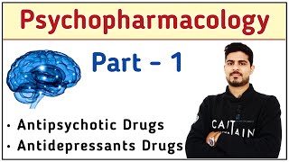 Psychopharmacology Part  1  Antipsychotic and Antidepressants drugs [upl. by Atiker887]