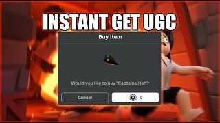 FREE UGC Escape Pirate Cove Script Hack • Instant Get UGC Limited Captains Hat [upl. by Brunhild622]