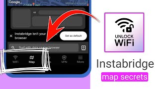 How to use maps in instabridge app  tips amp tricks [upl. by Norat]