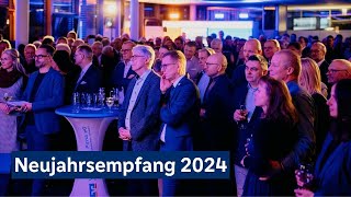 Neujahrsempfang 2024 [upl. by Block]