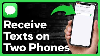 How To Recieve Text Messages On Two iPhones [upl. by Mead52]