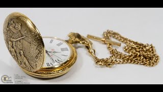 Inside 1960s Swiss Made Lucerne 17 Jewels Shockproof Pocket Watch [upl. by Furlong]