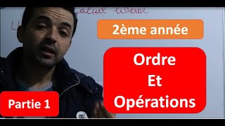 2ème Année collège  ordre et opérations  partie 1 [upl. by Ssirk]