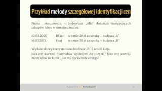 7 Metoda szczegółowej wyceny [upl. by Zertnom]