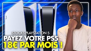 STOCKS PS5  NOUVELLE OFFRE MICROMANIA pour LOUER VOTRE PS5 💥 [upl. by Emyaj129]