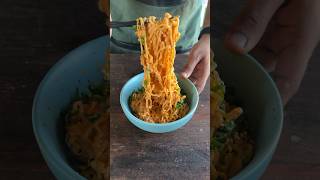 You will get ADDICTED to this Best instant ramen hack of all time cheese chilli ramen shorts [upl. by Nnyliram]