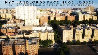 NYC Landlords Face Huge Losses Even With Rent Increase Approved By Rent Guidelines Board [upl. by Naelopan378]