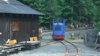 The Diesel Locomotive Rygge at Gundershogget Station Bærum  262024 1 [upl. by Aciretnahs729]