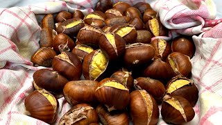 Il Segreto Per Arrostire Le Castagne Perfette  The Secret To Roasting The Perfect Chestnuts [upl. by Duj]