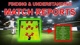 Finding amp Understanding Match reports  goalunited LEGENDS [upl. by Alten203]