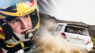 Test  Yannick Neuville  Dominik Dinkel  Skoda Fabia S2000 [upl. by Honig]