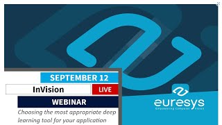 inVision TechTalk  Choosing the most appropriate deep learning tool for your application V168EN [upl. by Elna]