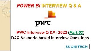 pwc Scenario based Question  Live Recorded Interview For Power BI  PWC2022  pwc interview part 3 [upl. by Oscar]