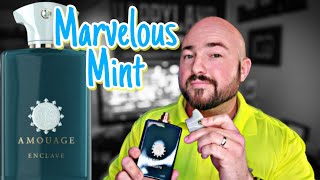 Beast Mode Minty Fragrance for Men  Amouage Enclave  Cologne Review [upl. by Lapham]