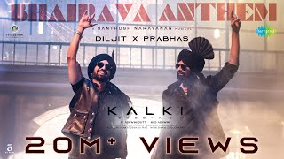 Bhairava Anthem  Kalki 2898 AD Telugu  Prabhas  Diljit Dosanjh  Santhosh Narayanan [upl. by Harman]