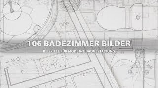 106 Beispiele für moderne Badgestaltung [upl. by Bierman]