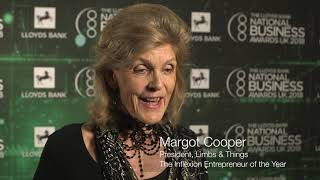 Margot Cooper receives The Inflexion Entrepreneur of the Year Award [upl. by Enitsuj914]