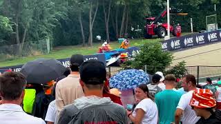 Perez crash Q1 Hungary 2024 [upl. by Jillane]