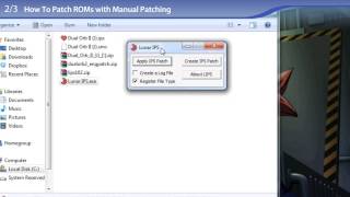 How To Patch ROMs with IPS Patches [upl. by Ycinuq241]