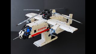 TC15 Lego Technic Fairey Rotodyne  The heliplane [upl. by Eibba919]