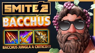 SMITE 2  BACCHUS JUNGLA  A CRÍTICOS [upl. by Iverson]