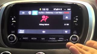 Fiat uConnect live preview da HDmotoriit [upl. by Subir947]