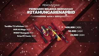 Pengundian Belanja Berhadiah 2TahunGarenaPBID Batch 2 [upl. by Caro336]