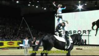 Equitana Vaulting Masters 2011  01  RSV Essen 1 [upl. by Tletski1]