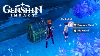 Gameplay Genshin Impact Kid Kujirai Temari Game  Serpents Head  Yashiori Island [upl. by Hallock]