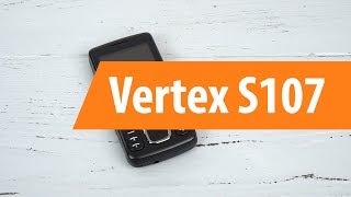 Распаковка Vertex S107  Unboxing Vertex S107 [upl. by Craig410]