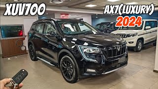 Mahindra Xuv700 AX7 L 2024Xuv700 Top Model 2024  Xuv700 Black Edition 2024  Review [upl. by Eerhs]