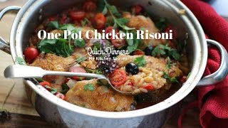 One Pot Chicken Risoni Pasta My Kitchen Stories Cook Travel Eat [upl. by Mcconnell74]