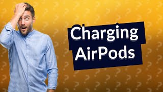 How to charge AirPods if you lose your case [upl. by Eisdnyl609]